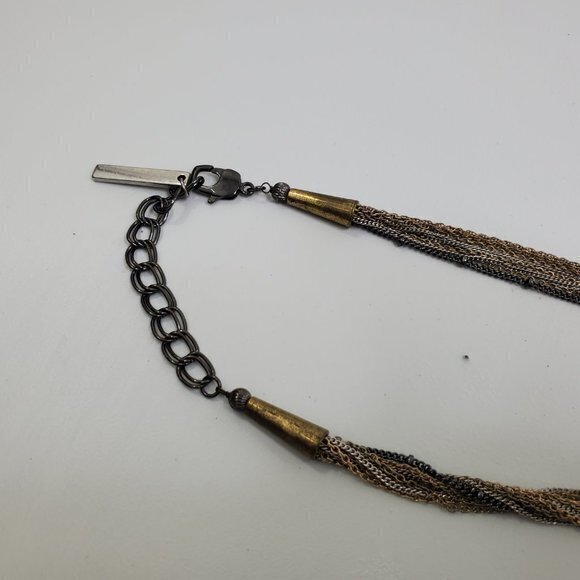 BCBG Generation Chain Mixed Metals Gold Tone Silve - Picture 5 of 8